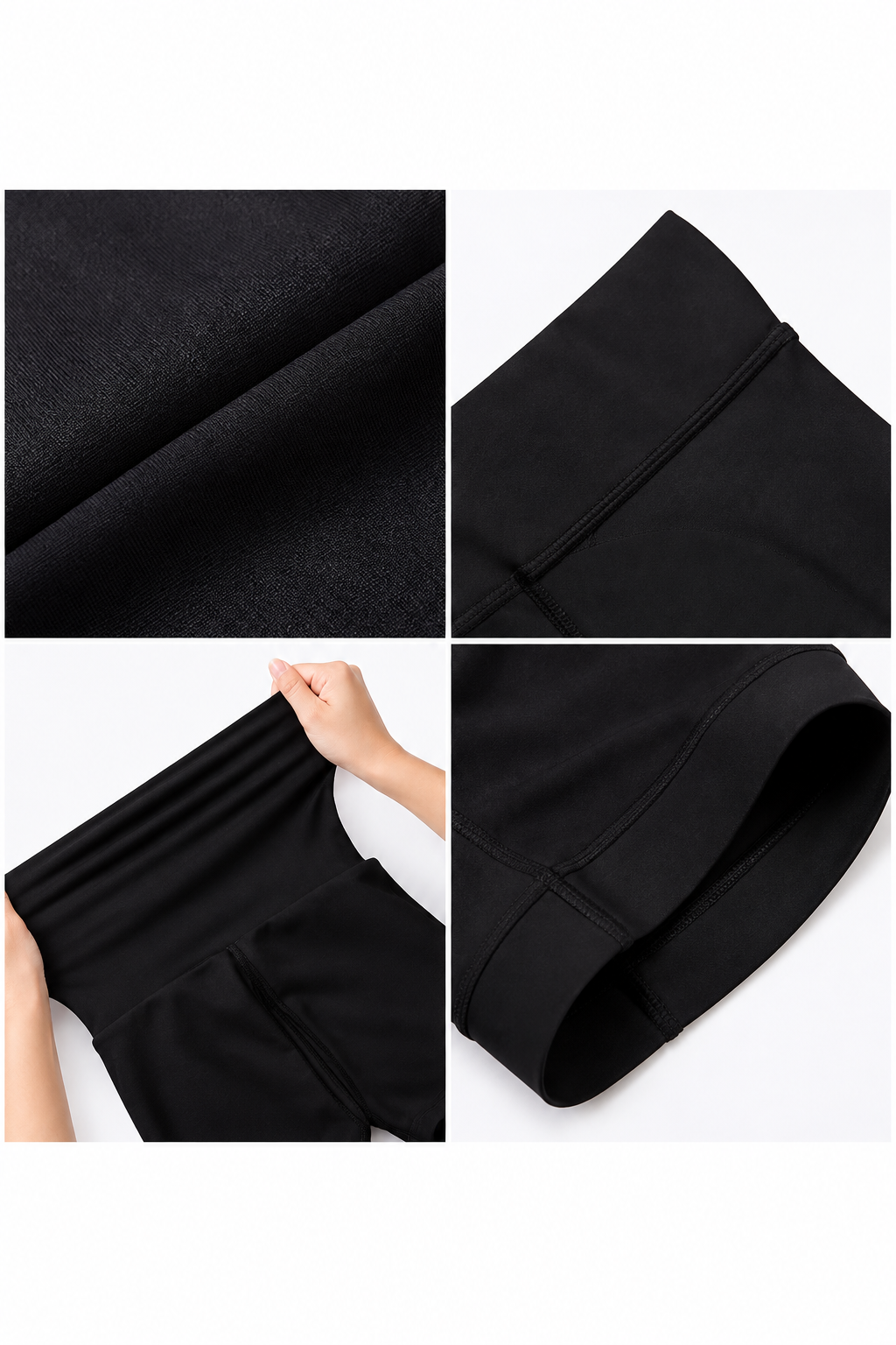 High-Waist Tummy Control Shapewear Shorts